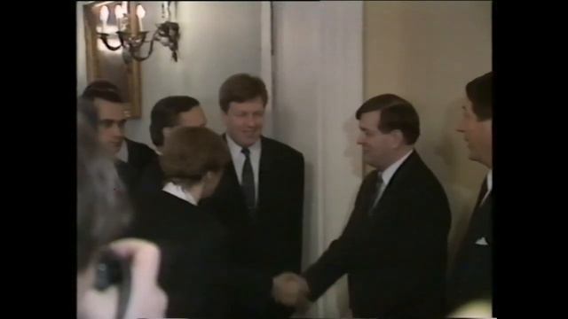 Официальный визит госсекретаря Бурбулиса в Финляндии 19 и 20 января 1992 года смотреть онлайн