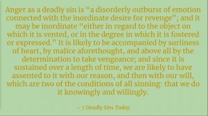 7 Deadly Sins - Wrath: Usurping God's Role