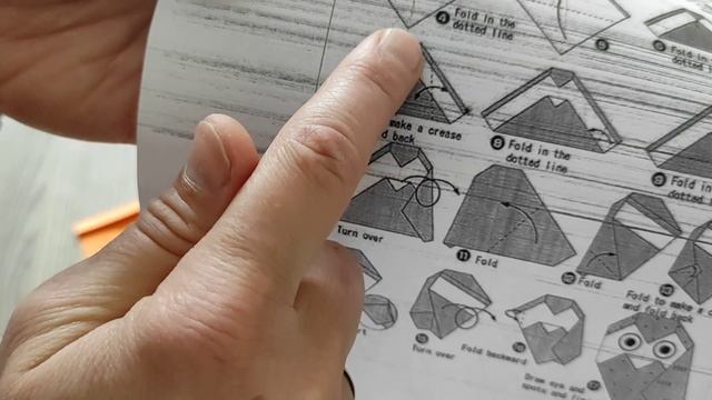 ORİGAMİ KOLAY BAYKUŞ YAPIMI /ORIGAMI EASY OWL MAKING смотреть онлайн