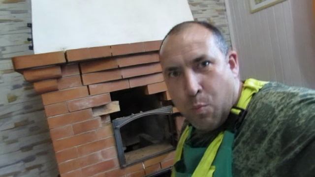 Моменты ремонта камина .