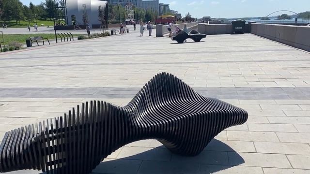 Набережная Новосибирска - летняя прогулка и небольшие зарисовки.
