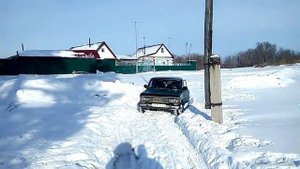 ваз 2106 жегули задний привод пробуем преодолевать подъем