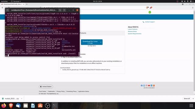 How to Install MATLAB on Linux Ubuntu 20.04 | MATLAB Tutorial смотреть онлайн