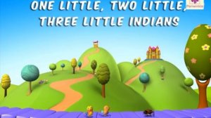One Little, Two Little Indians  | 3D English Nursery Rhyme for Children | Periwinkle | Rhyme #51