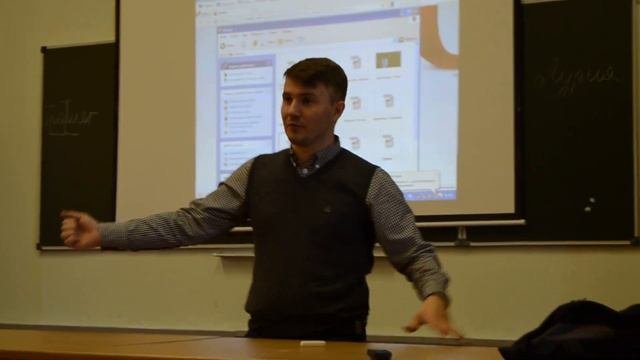 Владимир Стогниенко и ульяновские студенты