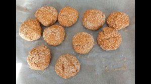 Кунжутное Печенье без Сахара