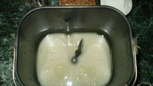 Льняной хлеб из хлебопечки