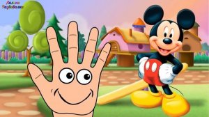 Finger family Peppa pig song, Семья пальчиков свинка Пеппа, Плюшева, Микки маус, Спанч Боб, Мусти