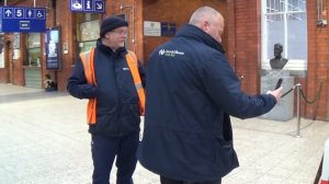 Controlling A Child's Temper Tantrum At The Station