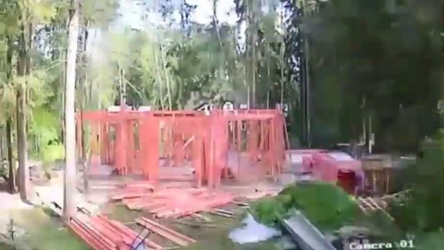 Строительство двухэтажного дома | Усиленный каркас из дерева 315 м2