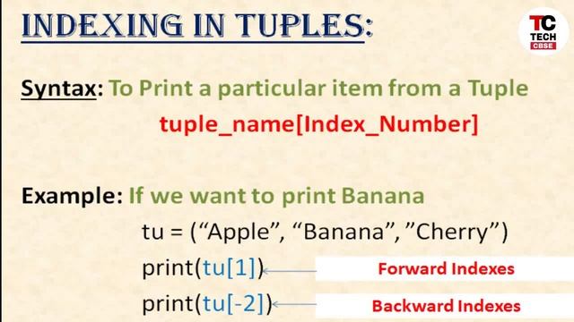 Tuples in Python Class 11 cbse | Tuples in Python | Class XI cbse | IP | Computer Science