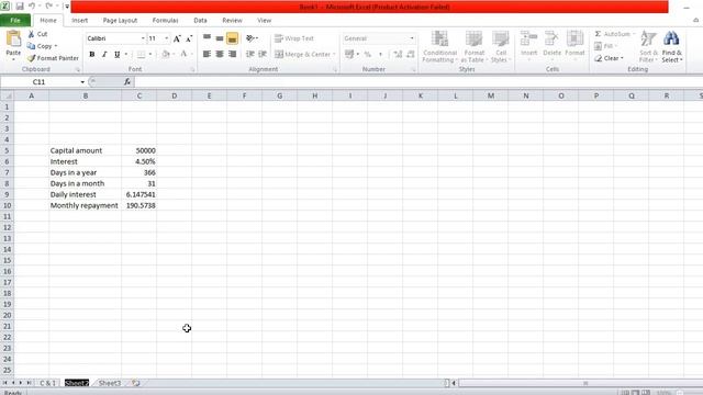 How to calculate monthly Contractual Monthly Instalment (cmi) for Capital, Interest only repayment смотреть онлайн