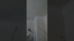 /Подготовка к покраске//Нанесение праймера//Окраска потолков// Красим красиво/