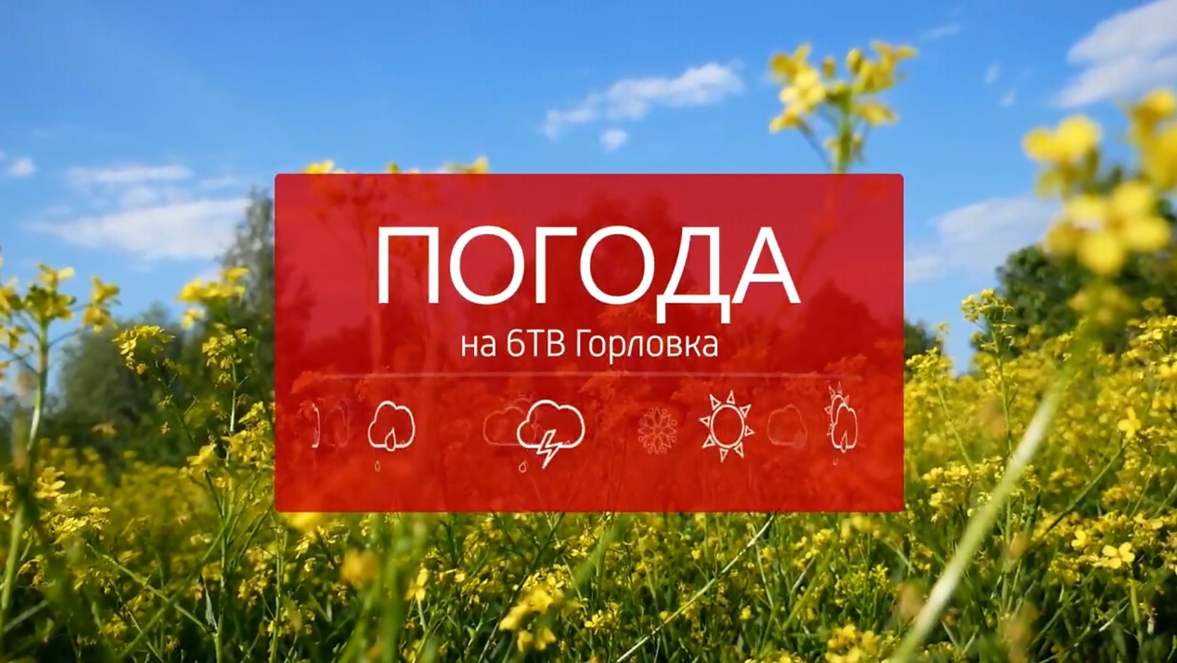Погода на телеканале 6ТВ 18.08.2023г.