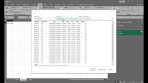 Import CSV and TXT file to Excel