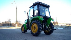 Обзор трактора Рустрак 304 с кабиной!