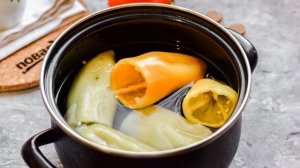 Перец фаршированный рисом на зиму