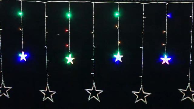 Бахрома-гирлянда внутри помещения Звезда m 02 5T 138+S смотреть онлайн