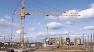 Видеоотчет о ходе строительства от 21 сентября 2019 г. в ЖК "Город времени" в Нижнем Новгороде