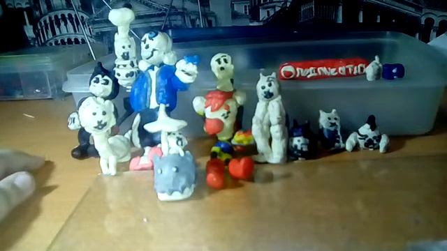 Все мои фигурки из пластилина😁😀😀😊😈 смотреть онлайн