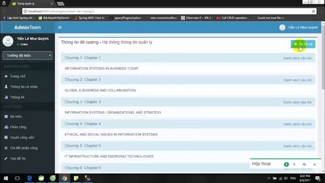 Đề tài ngân hàng đề thi - Spring Boot смотреть онлайн