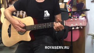 Самая недорогая акустическая гитара с анкерным стержнем FOIX FFG-2038C-NA