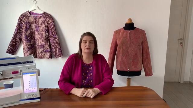 тизер к МК по пошиву стеганого жакета смотреть онлайн
