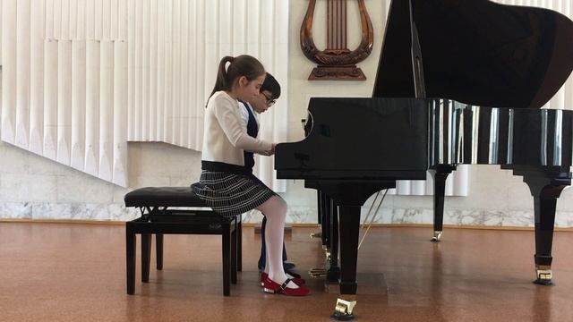 Кочеткова Софья 10 лет, Гарагашев Георгий 10 лет, фортепианный ансамбль, номинация I, младшая групп смотреть онлайн