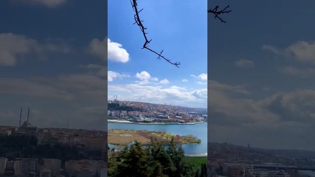 Amazing view of İstanbul from Pierre Lotti terrace. Прекрасный вид на Стамбул с террасы Пьера Лотти