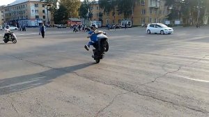 Стант ямаха джог