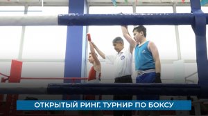 Открытый ринг. Турнир по боксу