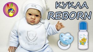 КУКЛА РЕБОРН REBORN DOLL распаковка . Обзор новой куклы реборн. Детский канал Victoria Play.
