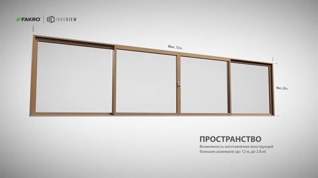 Фасадные окна и раздвижные двери FAKRO | Расширяя пространство смотреть онлайн