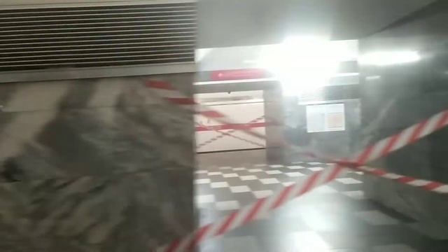 Проезд закрытой станции Чернышевская.