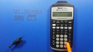 How to set Decimal Places on the BA II Plus Calculator