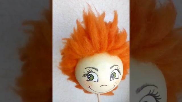Как сделать  прическу для кукол Фофуча. Обзор на мастер-класс.