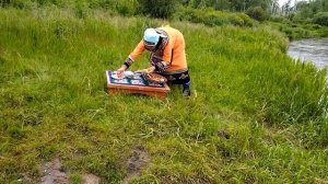 Кормление духа воды в селе Кондон Солнечного района Хабаровского края