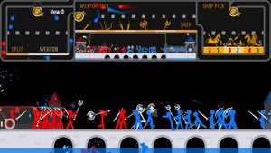 Stickman Fight at Castle : Dragon Devotee - Marble & Ragdoll battle