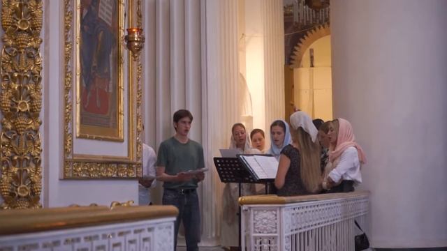 Херувимская. Молодёжный церковный хор "Камертон".