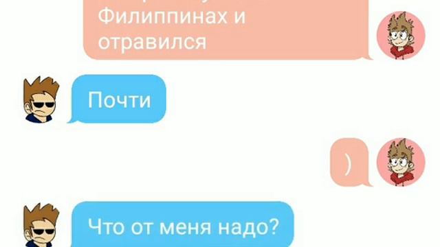 Переписка Торда и Тома! Eddsworld Texting Story! смотреть онлайн