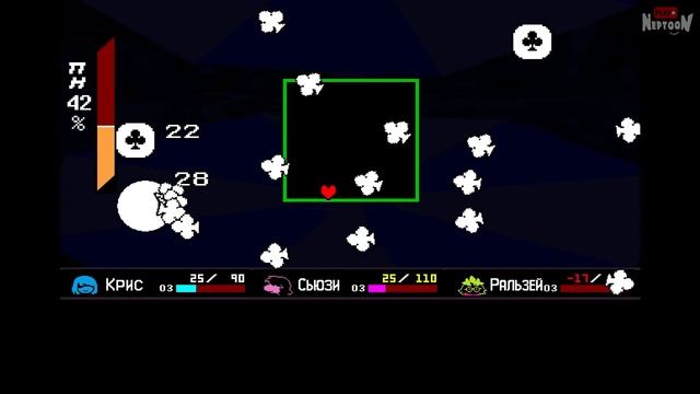 СЕКРЕТНЫЙ БОСС - КАК ОТКРЫТЬ ДЖЕВИЛА (JEVIL) ✅ DeltaRune Chapter 1 На русском ► Прохождение #8 смотреть онлайн