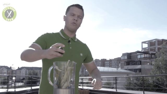 Смузи с сельдереем и яблоком [Let's Cook Show]