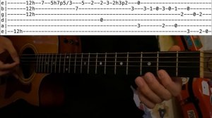(Guitar tutorial with tab) Yes / Roundabout