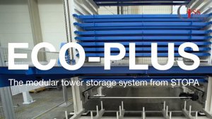 Автоматизированная система хранения  STOPA Eco Plus XF/GF для листового металла