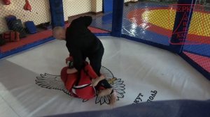 Работает ли айкидо? Применение Ирими Наге (бросок в айкидо) в  полноконтактном спарринге.