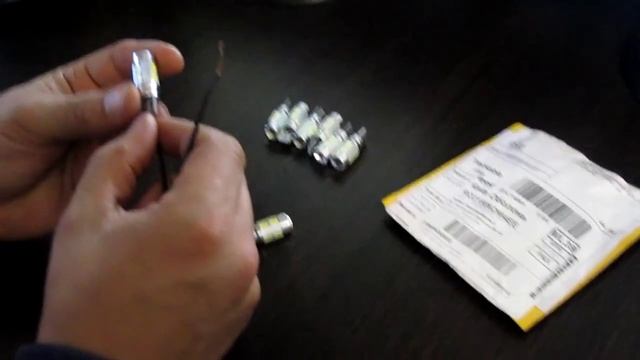 Автолампа LED светодиодная W5W (Т10), габаритные огни, задний ход и т.д.