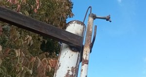 Как в одиночку сделать забор из профнастила. Часть 1. Сварочные работы.