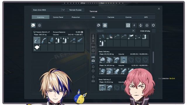 The Space Adventures of Melon and Roland! Space Engineers Vtuber !discord