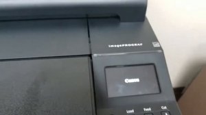 Canon TX and PRO series service mode with new large control panel