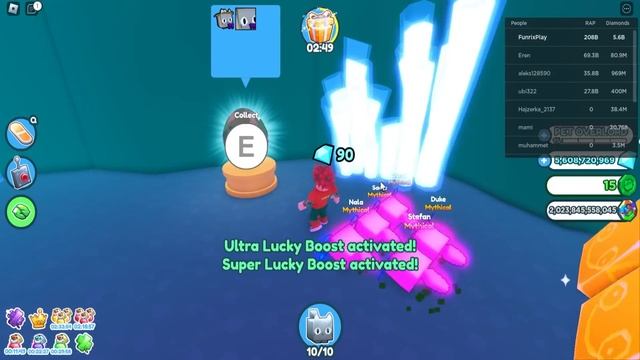 САМОЕ КРАСИВОЕ ОБНОВЛЕНИЕ В PET SIMULATOR X ROBLOX смотреть онлайн